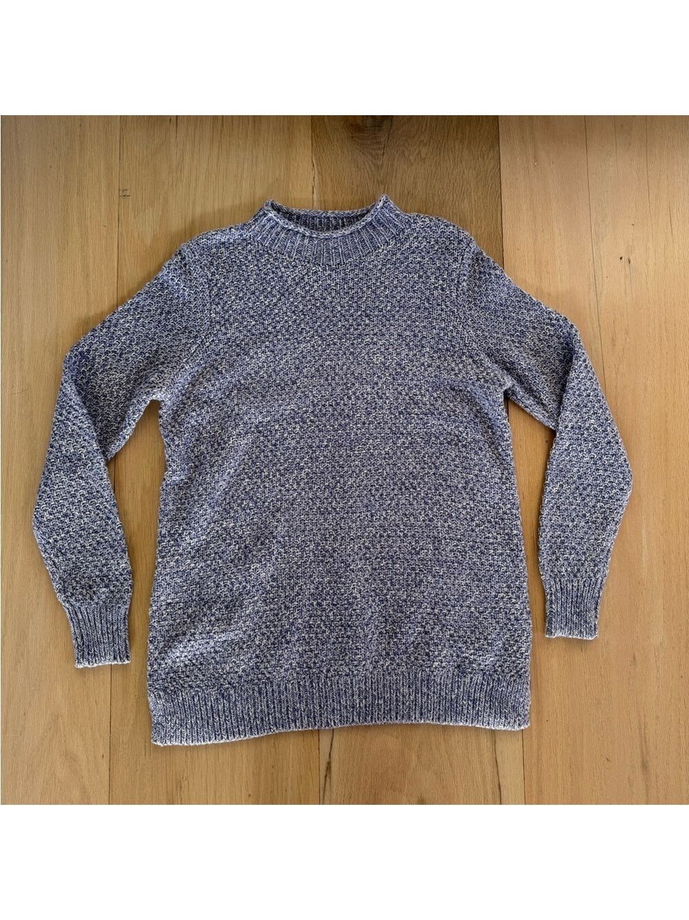 LOFT Light Blue Mock Sweater Size Medium